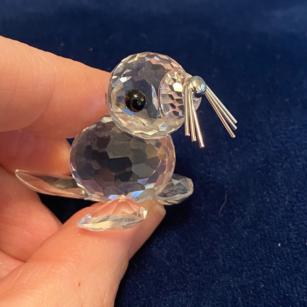 Swarovski Crystal Baby Seal